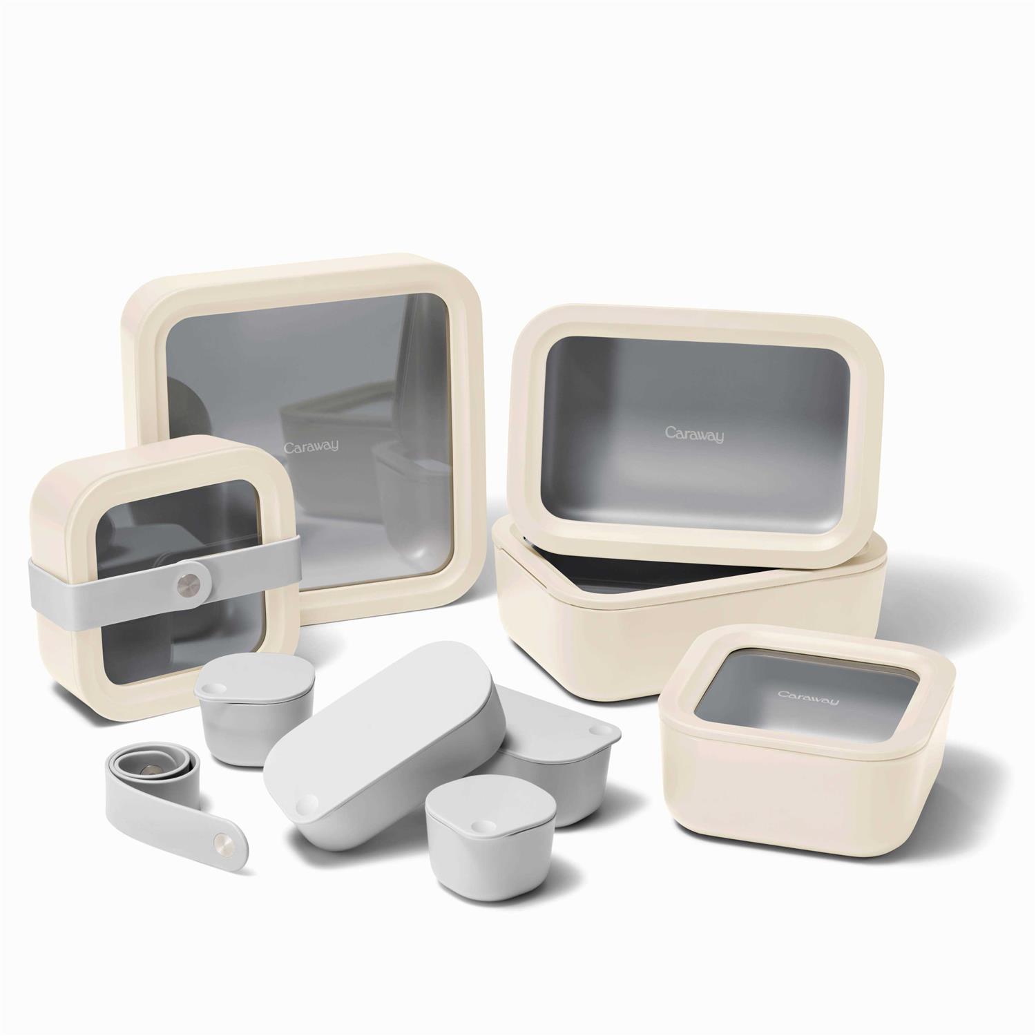 Caraway 14 Piece Glass Food Storage Set