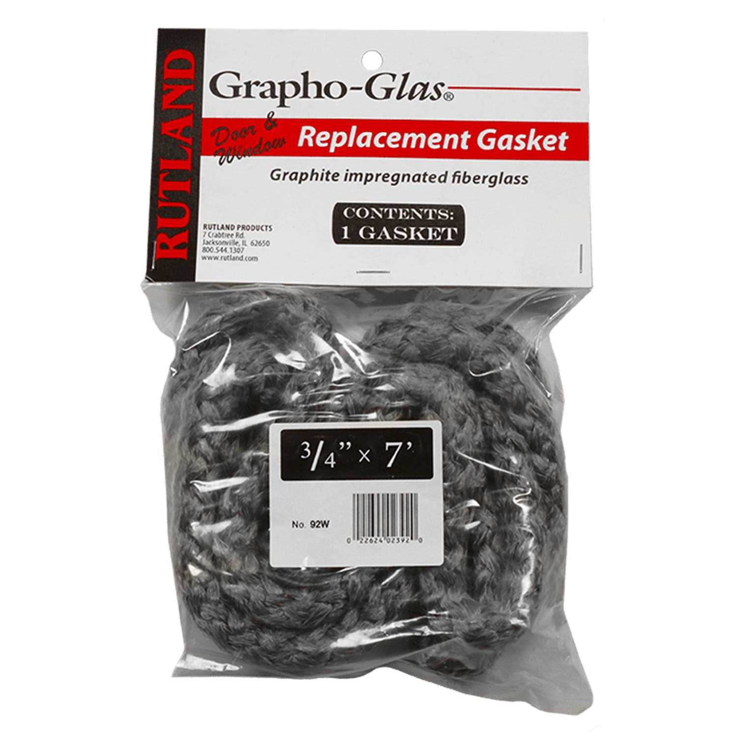 Rutland Grapho-Glas Stove Gasket