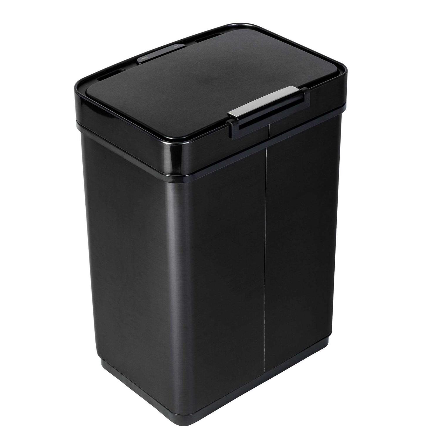 Honey-Can-Do Stainless Steel Motion Sensor Trash Can
