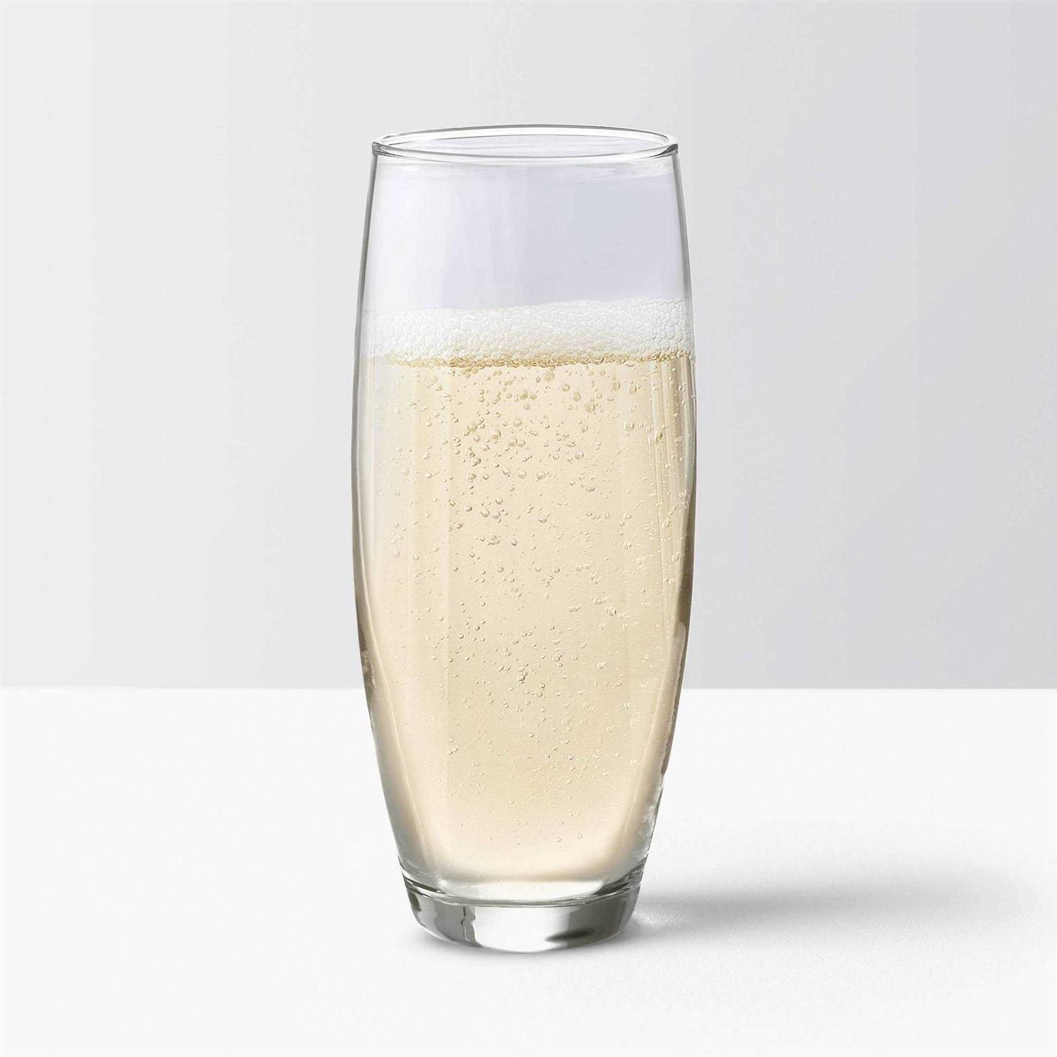 Threshold 9oz Glass Stemless Champagne