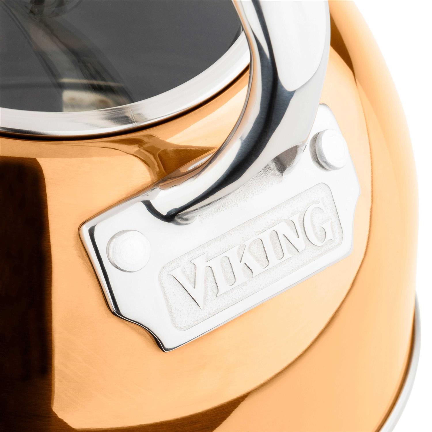 Viking 2.6-Quart Stainless Steel Tea Kettle