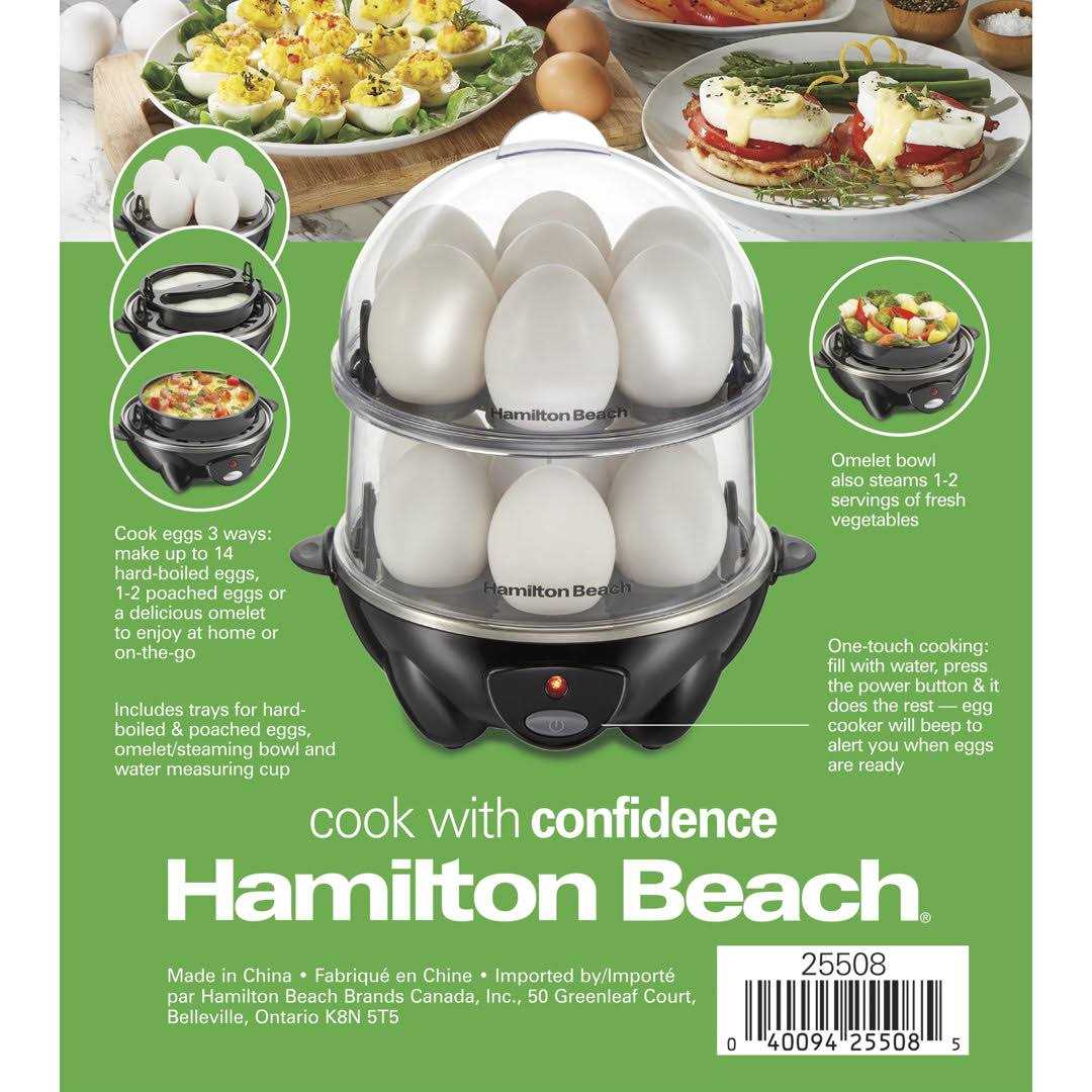 Hamilton Beach 3-in-1 Egg Cooker