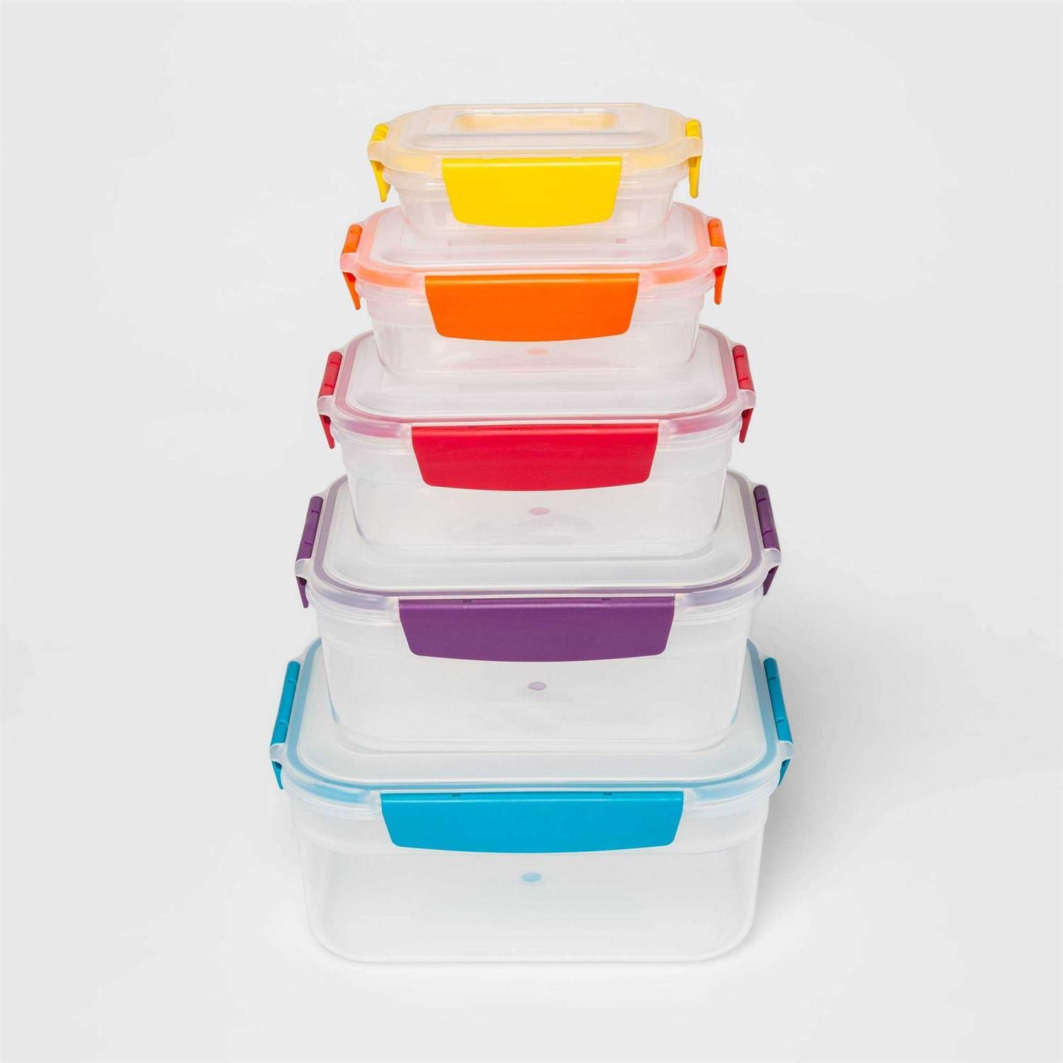 Joseph Joseph 10-Piece Nest Lock Storage Container Set