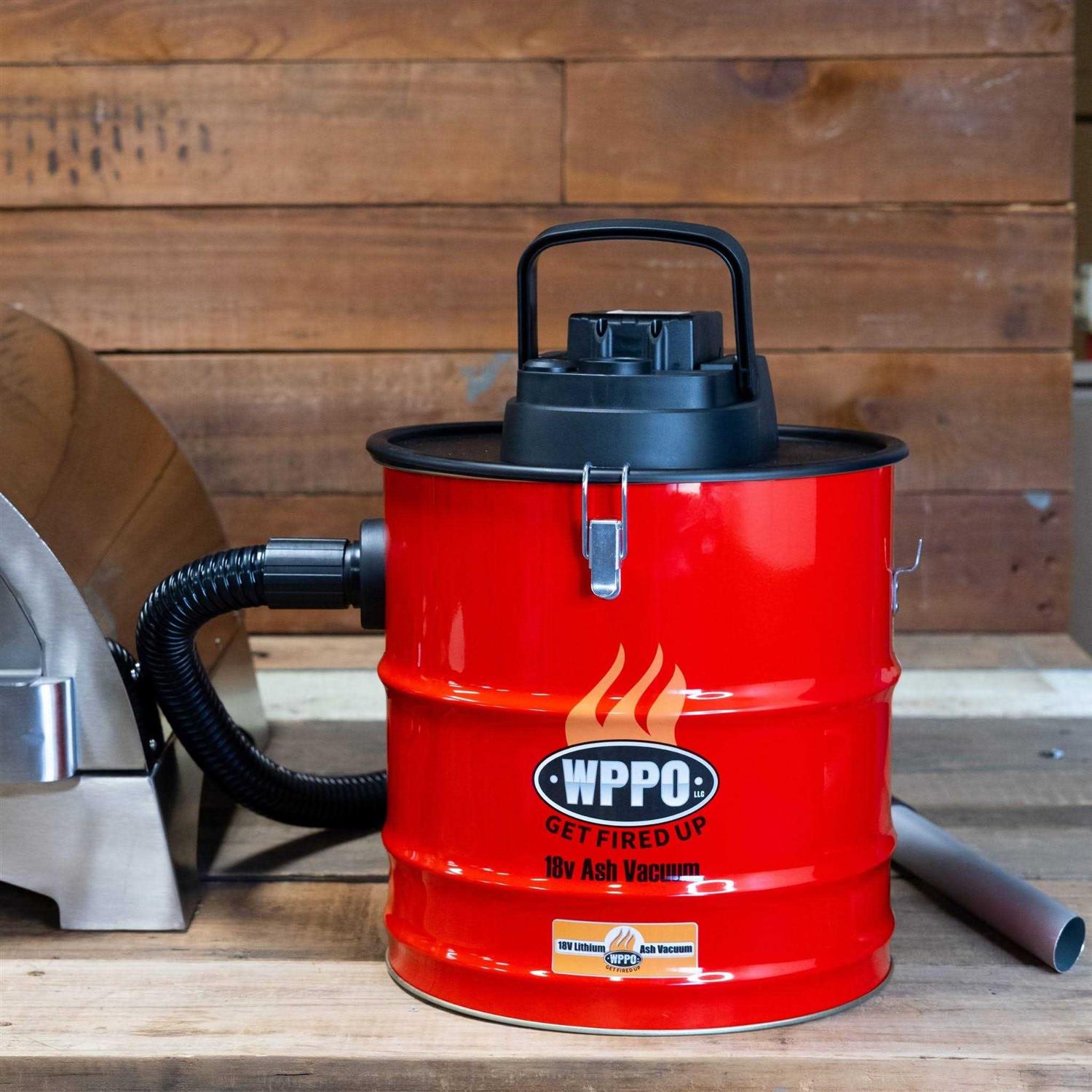 WPPO 18V Rechargeable Ash Vacuum with Attachments