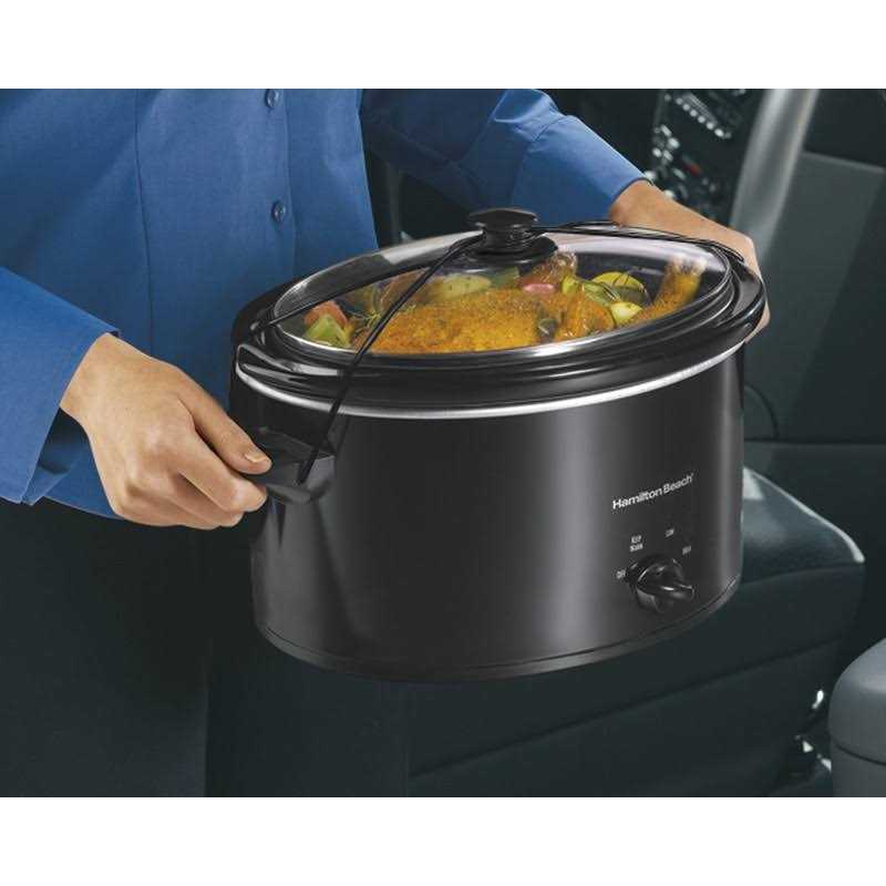 Hamilton Beach 5 Quart Portable Slow Cooker