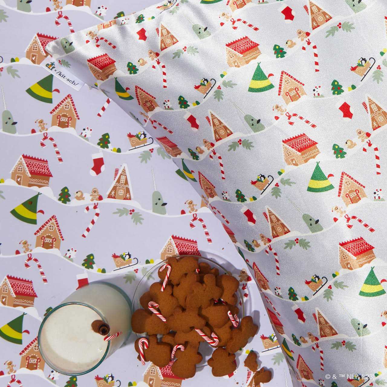 Elf x Kitsch Satin Pillowcase