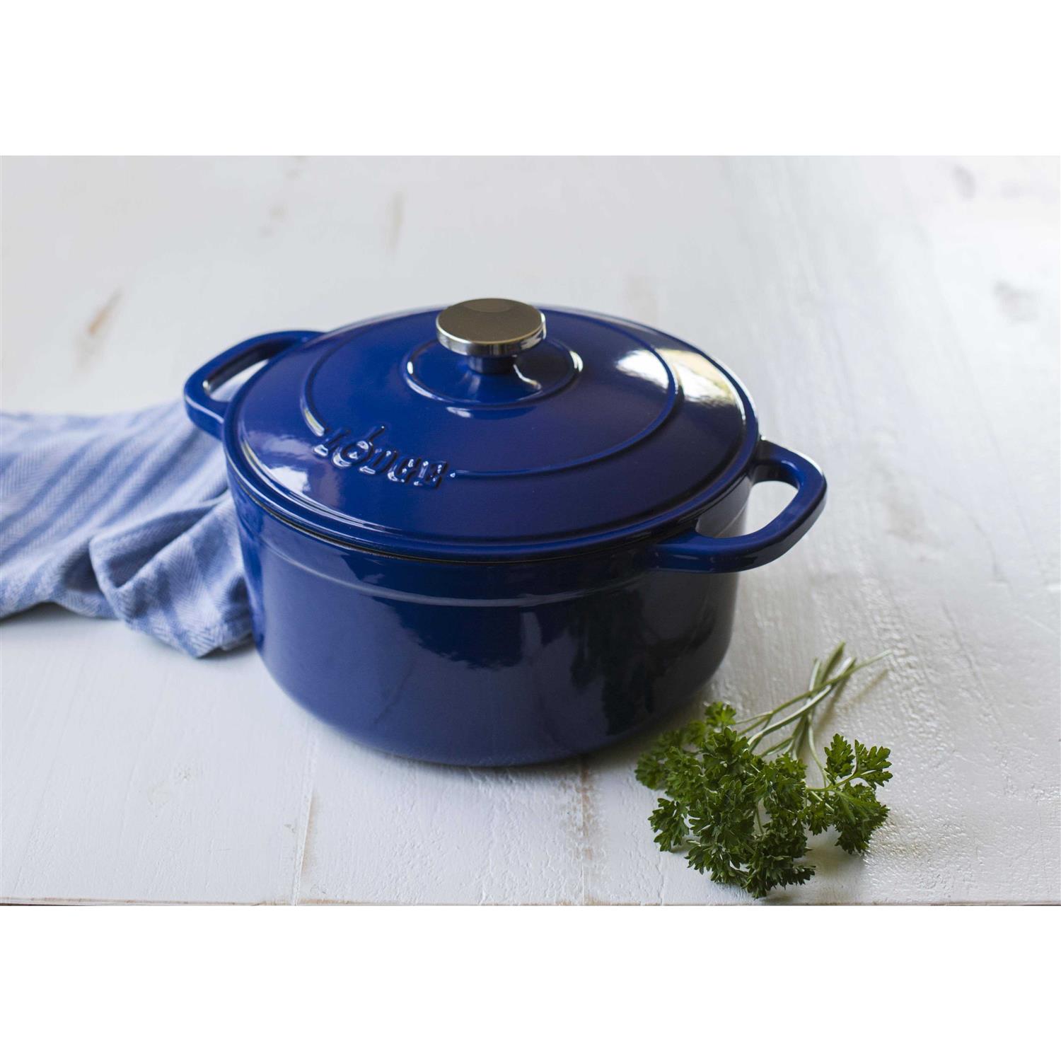 Lodge Cast Iron Enameled Dutch Oven