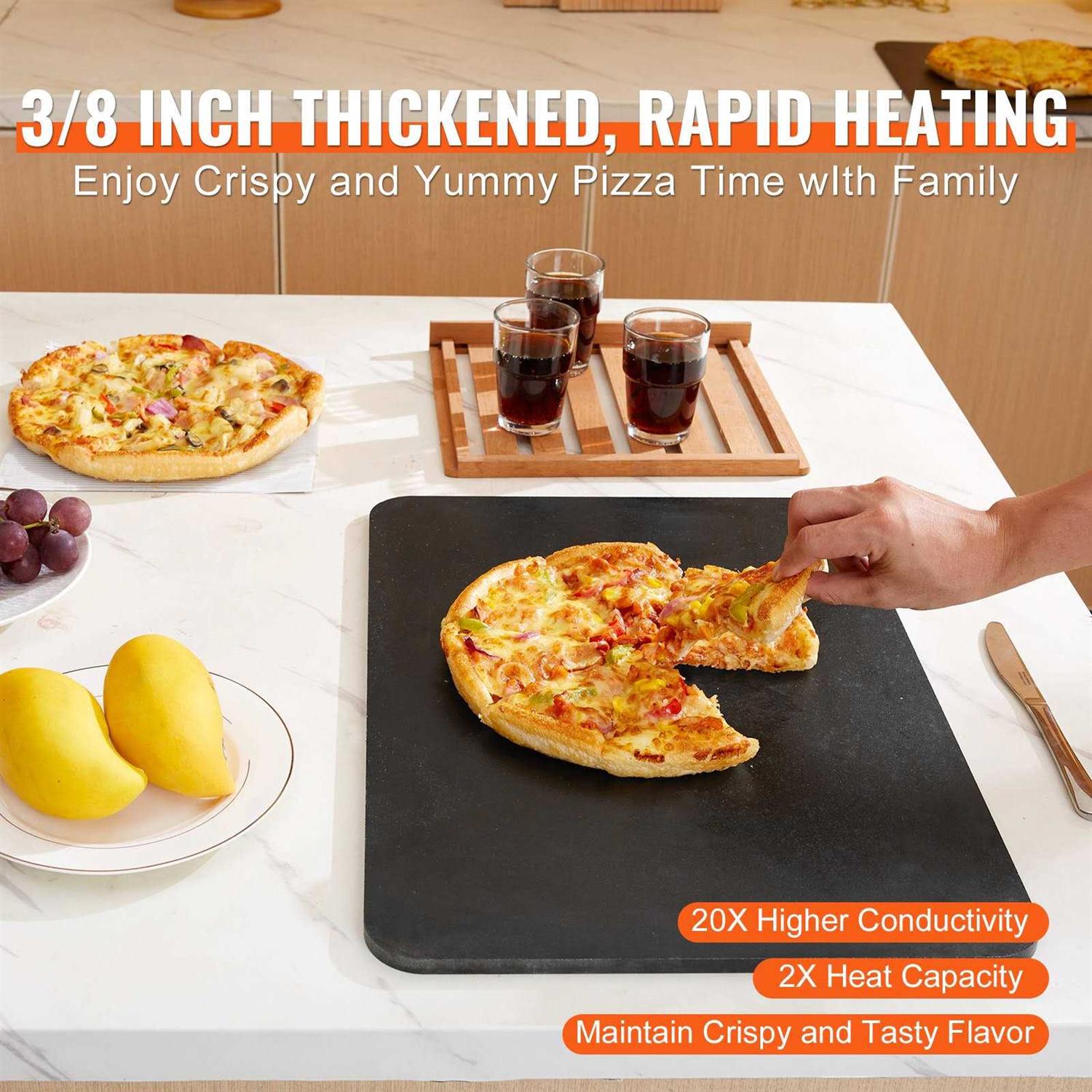 VEVOR Pizza Steel Pizza Steel Plate for Oven