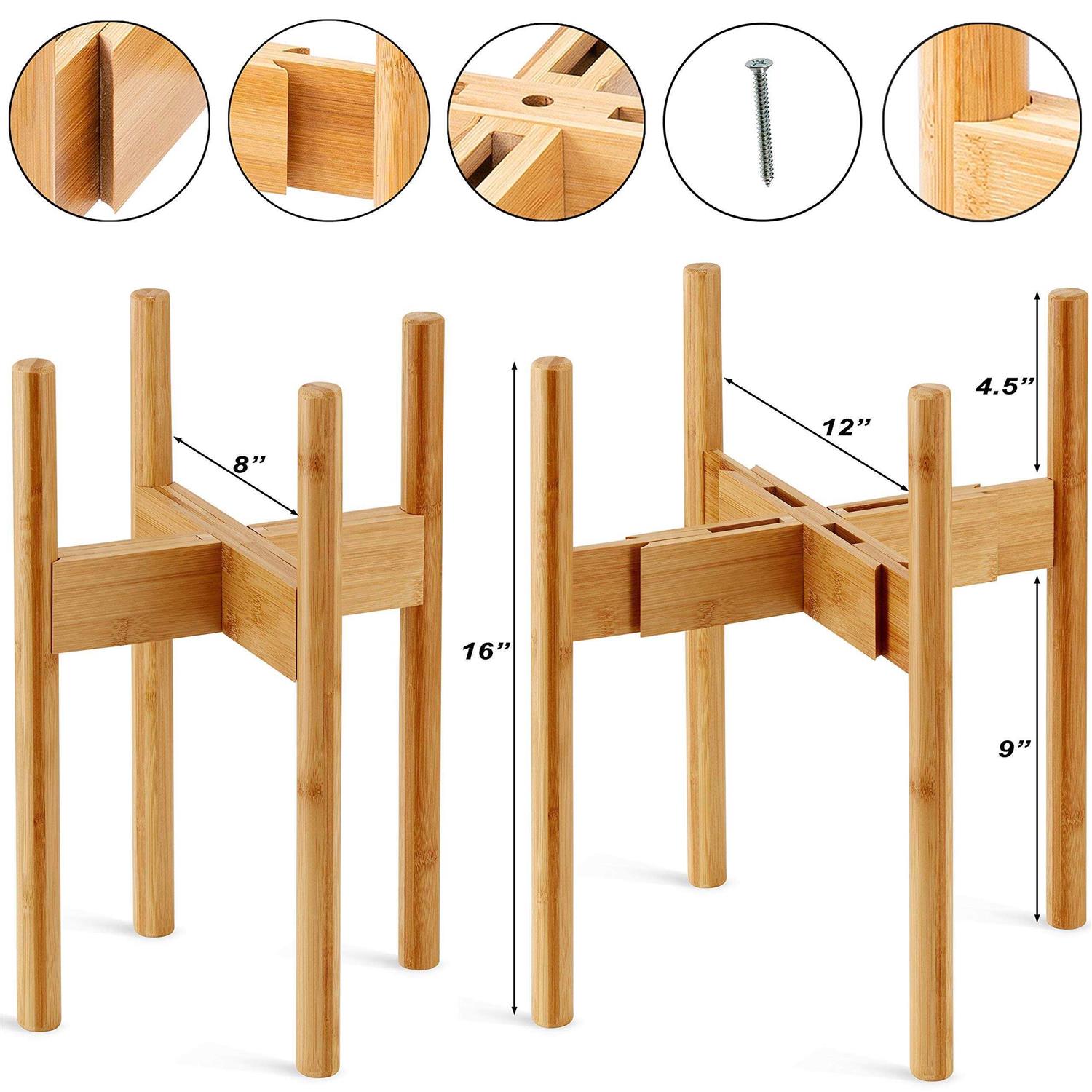 GreeMoose Plant Stand I Mid Century Indoor