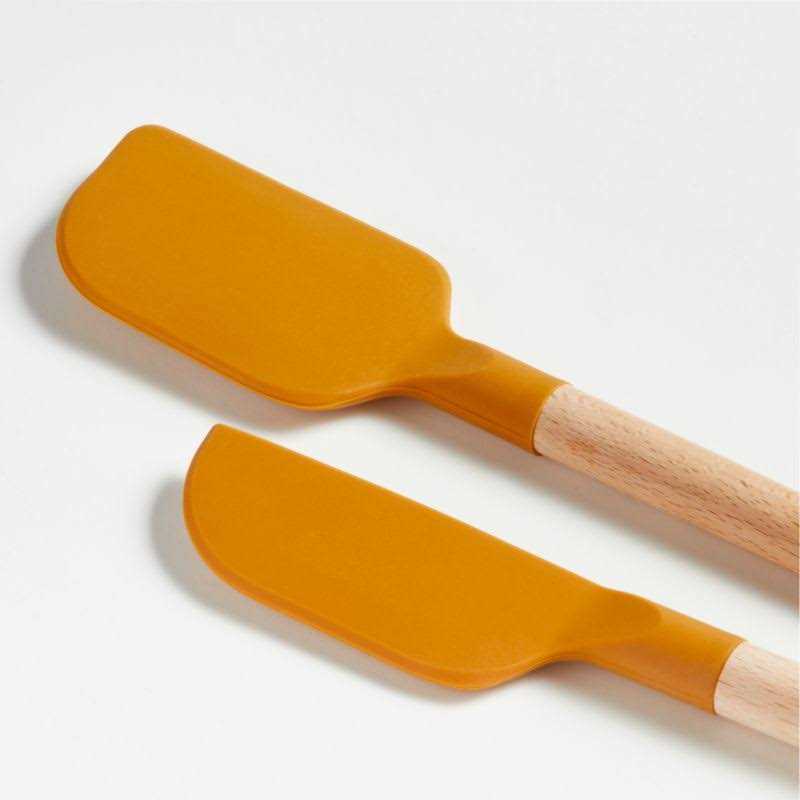 Crate & Barrel Silicone and Mini Spatulas