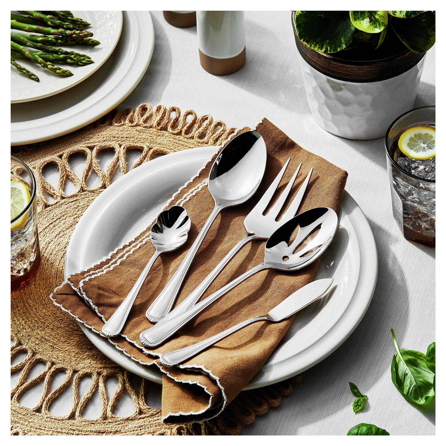 J.A. Henckels Alcea 18/10 Stainless Steel Flatware Set