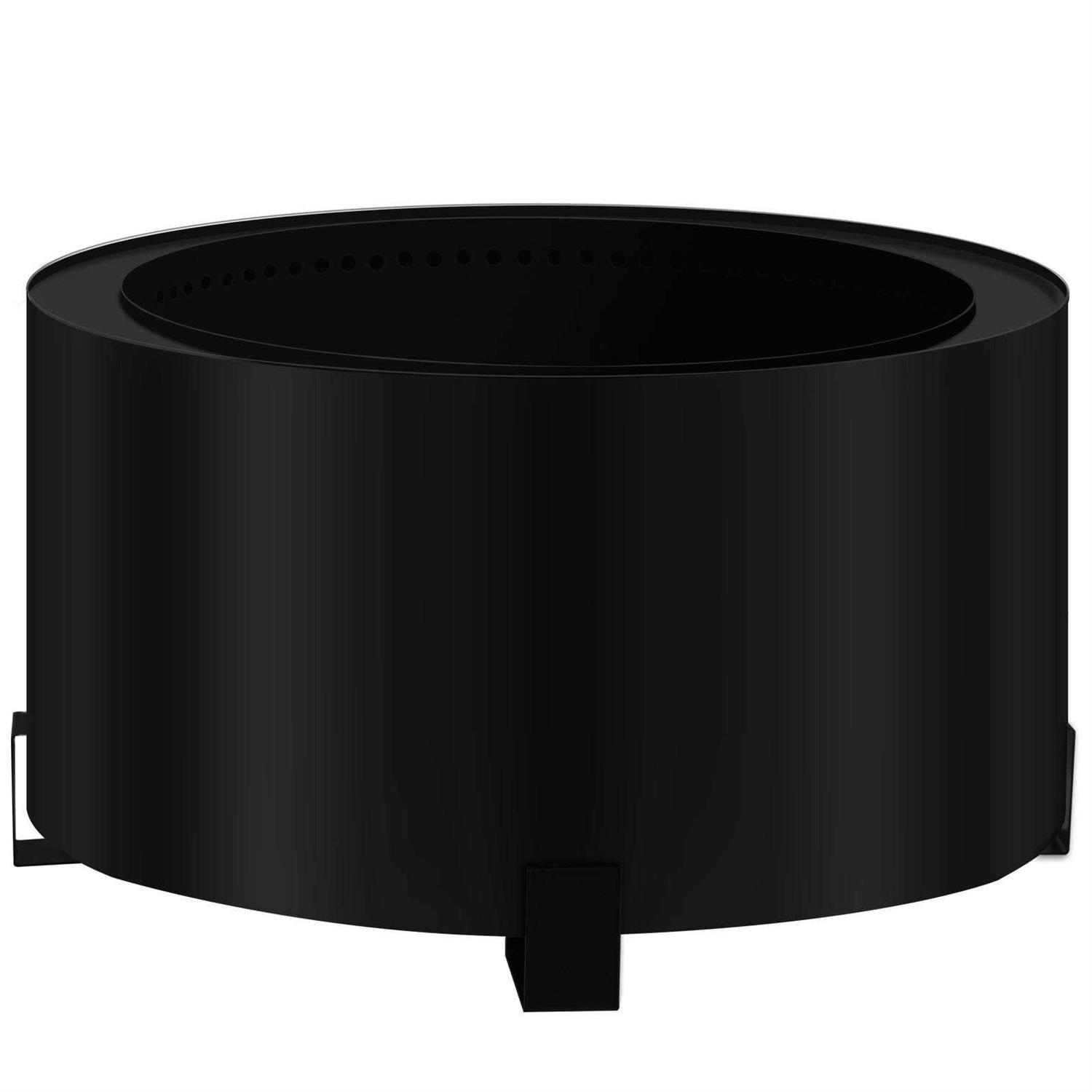 VEVOR Stove Bonfire Carbon Steel Smokeless Fire Pit 23.6-inch Diameter Stove Bonfire Fire Pit Double Wall Design Smokeless Fire Bowl Portable Wood