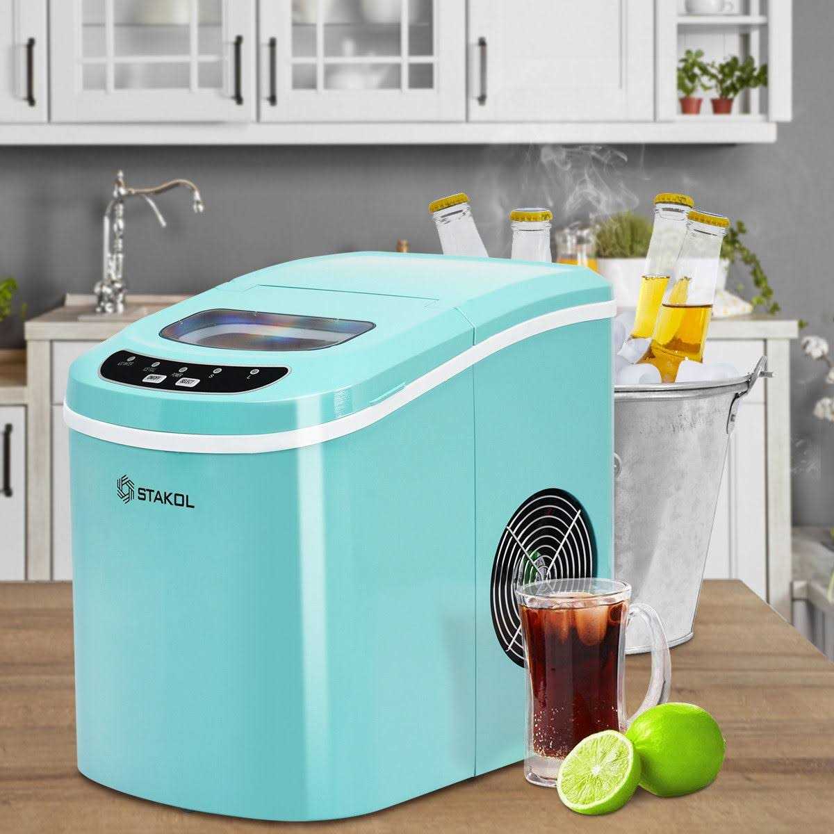 Costway Mini Portable Compact Electric Ice Maker Machine