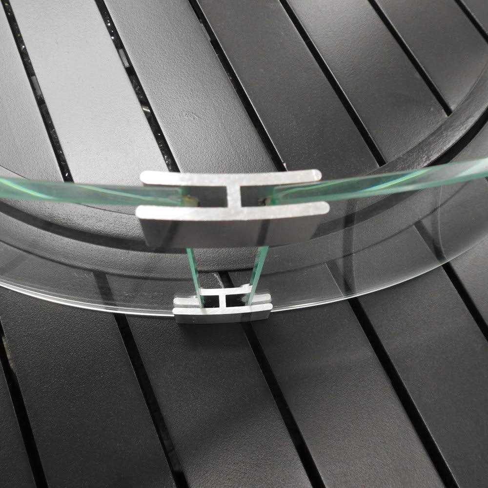 AZ Patio Heaters Glass Wind Screen