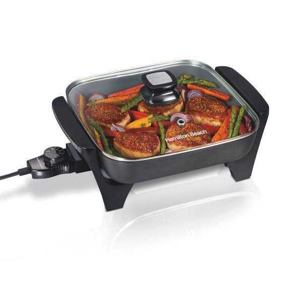 Hamilton Beach square Skillet 38532