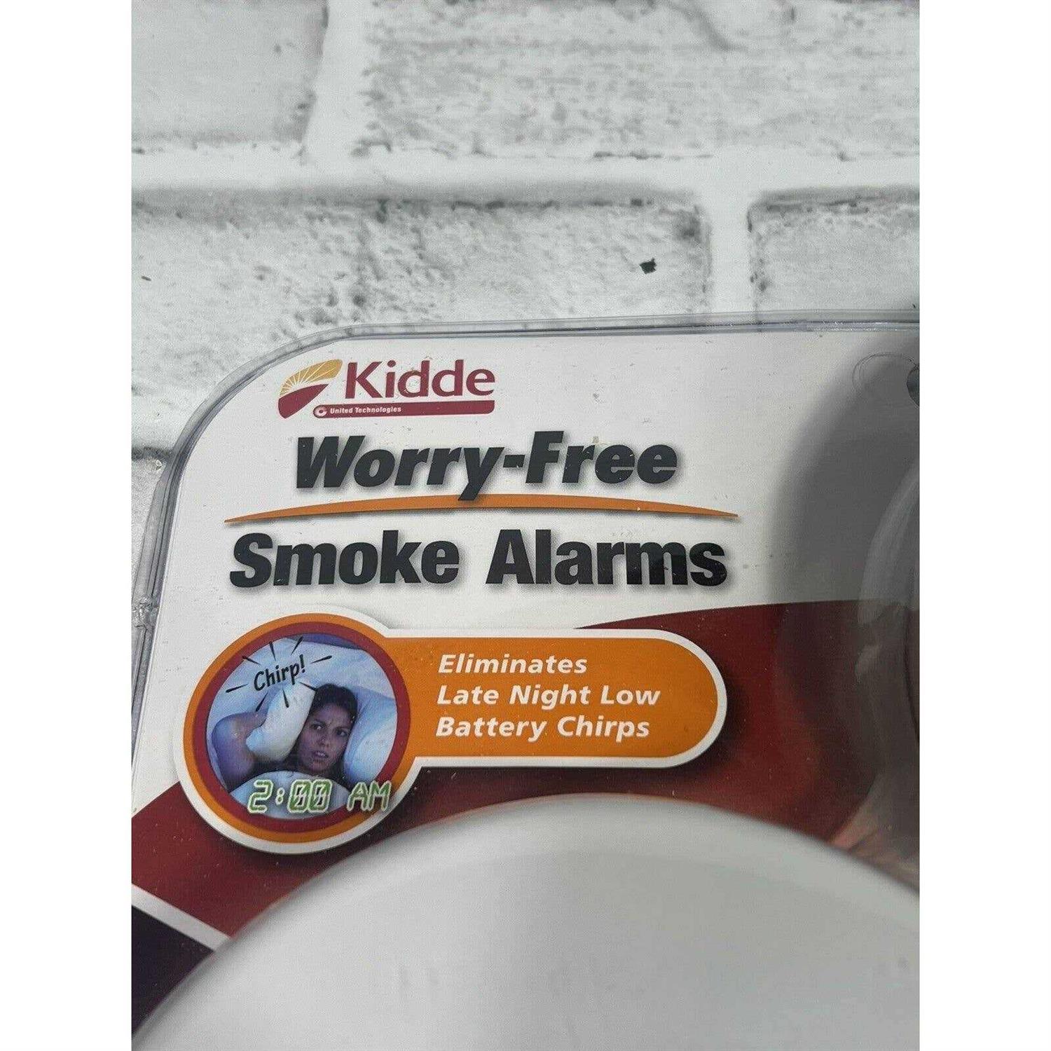 Kidde Worry-Free Smoke Alarm