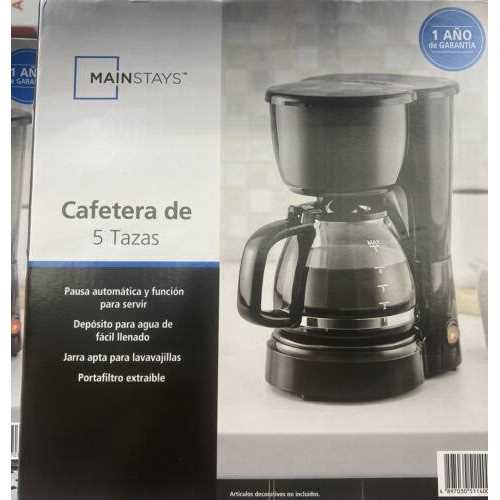 Mainstays 5-Cup Coffee Maker