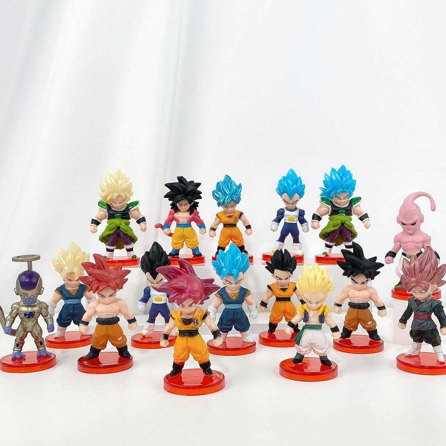 Dragon Ball Z 16-Piece Action Figure Set