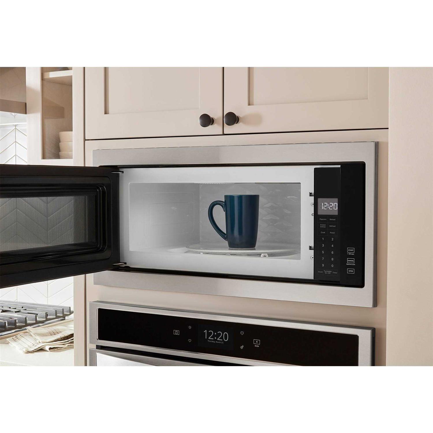 Whirlpool 1.1 Cu. Ft. Built-In Microwave with Slim Trim Kit