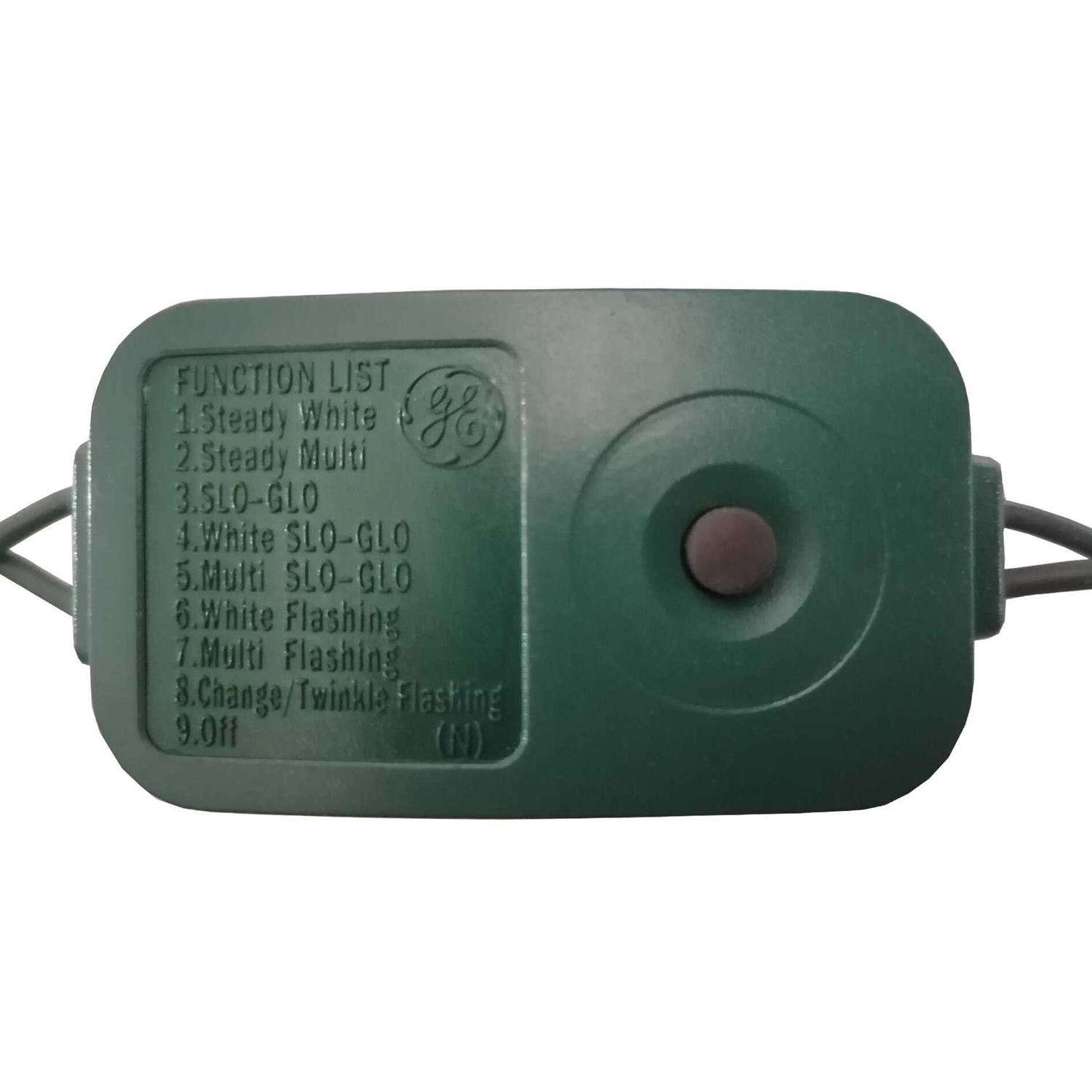 GE Indoor Pre-lit Electrical Outlet Branch Garland with Color Changing LED Lights 19004LO