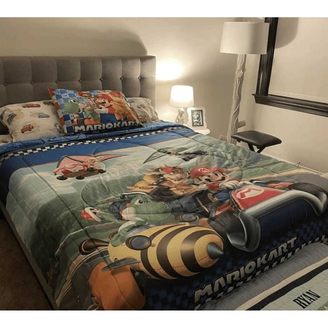 Twin Super Mario Reversible Kids’ Comforter