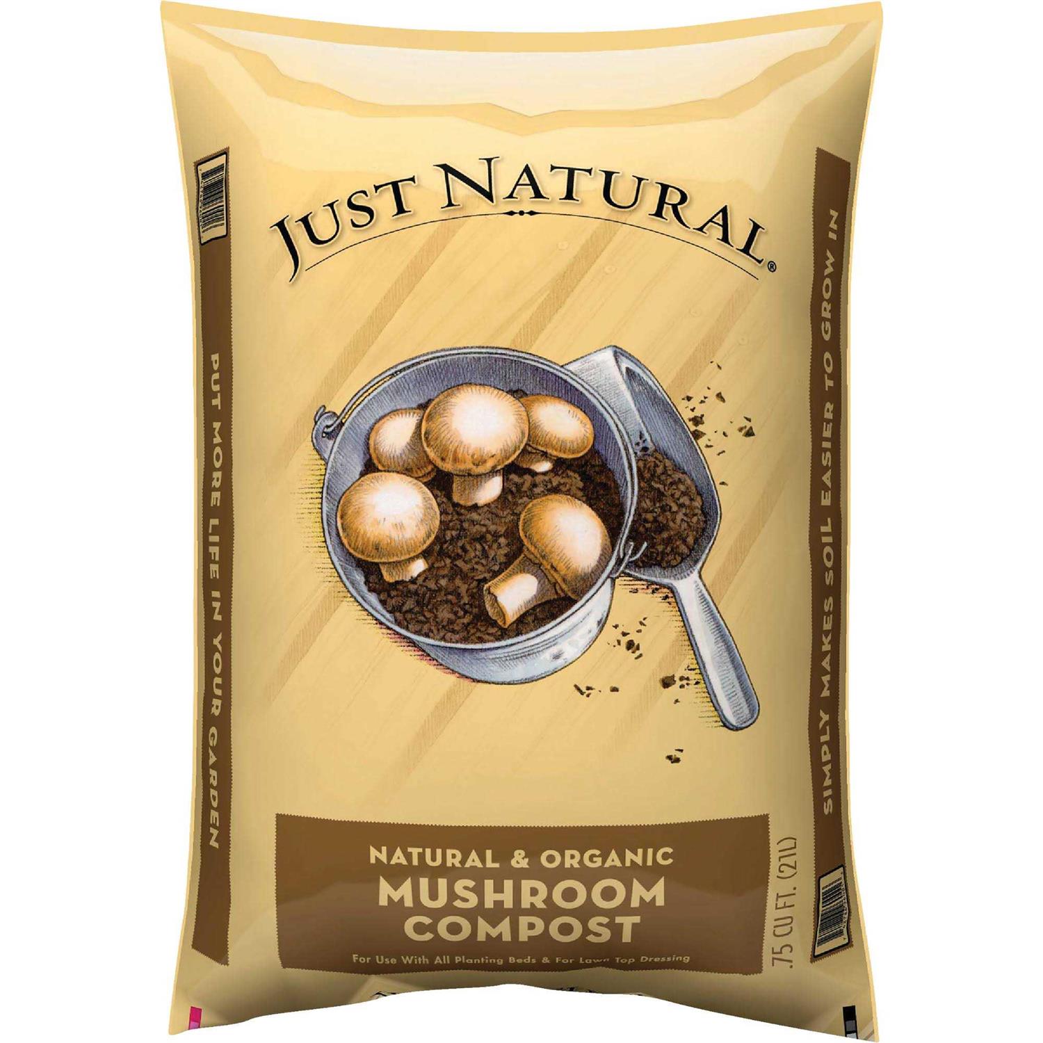 Just Natural Organic Mushroom Compost 0.75 cu ft 262065