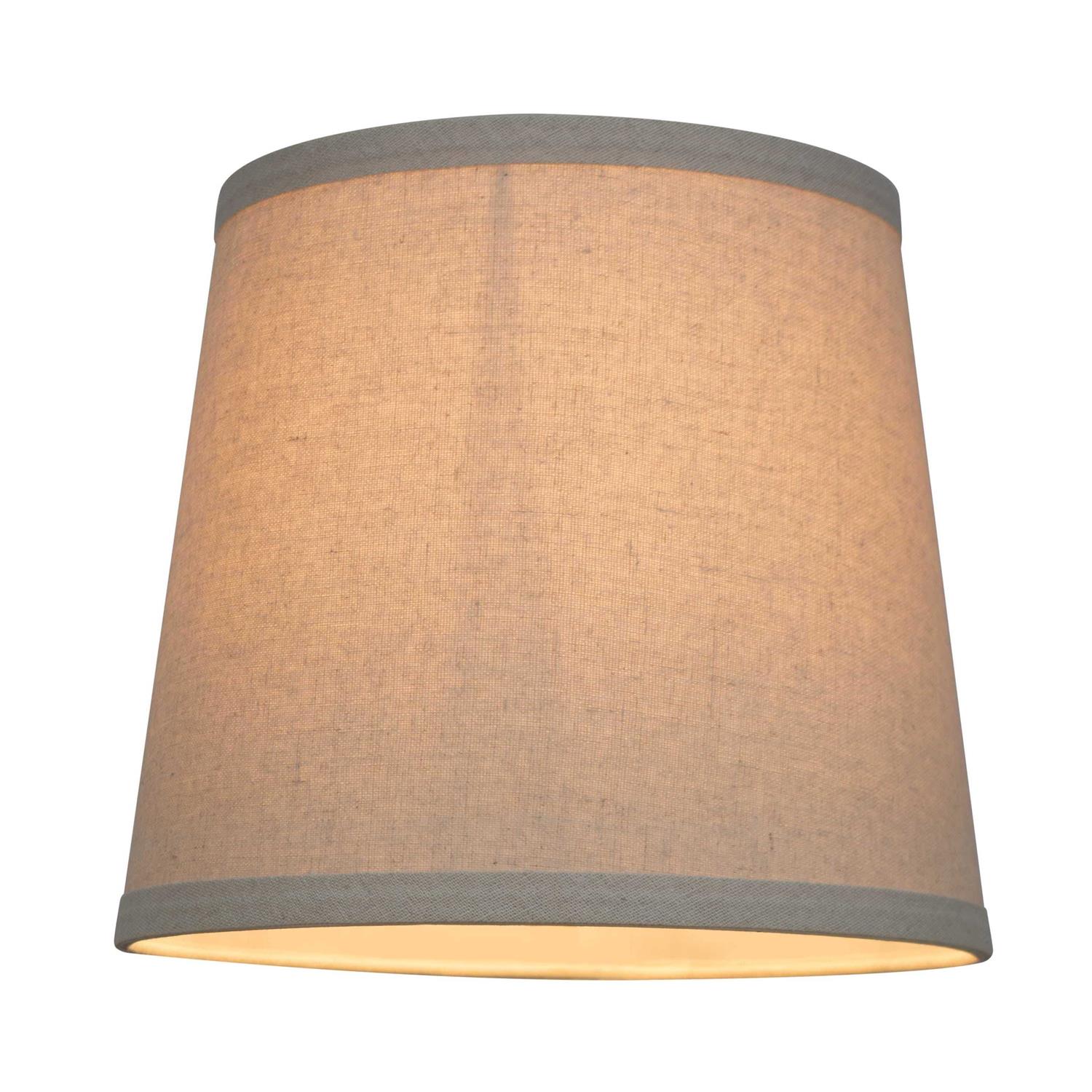 Mainstays 7 x 9 x 8 inch Natural Textured Empire Accent Lamp Shade