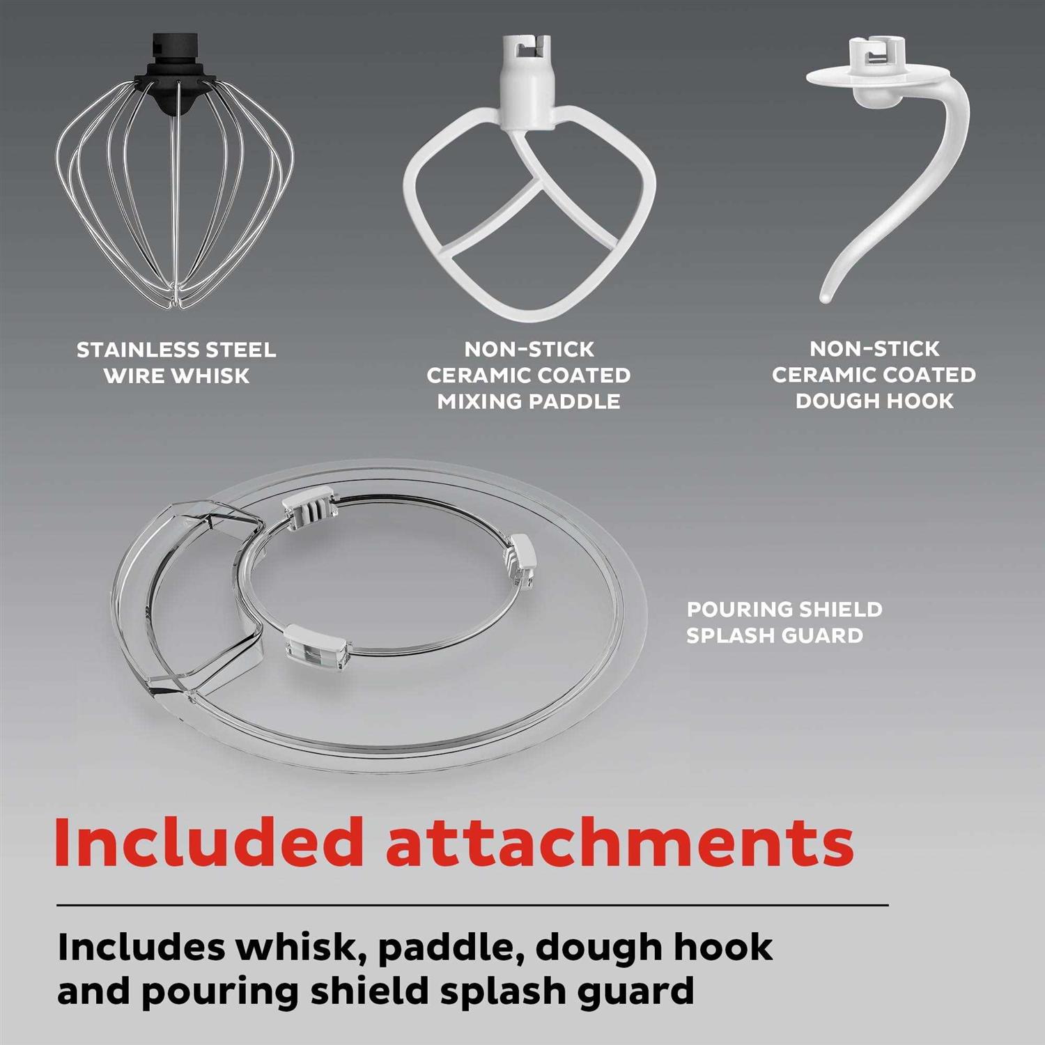 Instant Pot Instant Stand Mixer 400w 6-Speed Lightweight Electric Mixer 6.3-Qt Stainless Steel Bowl with Handle