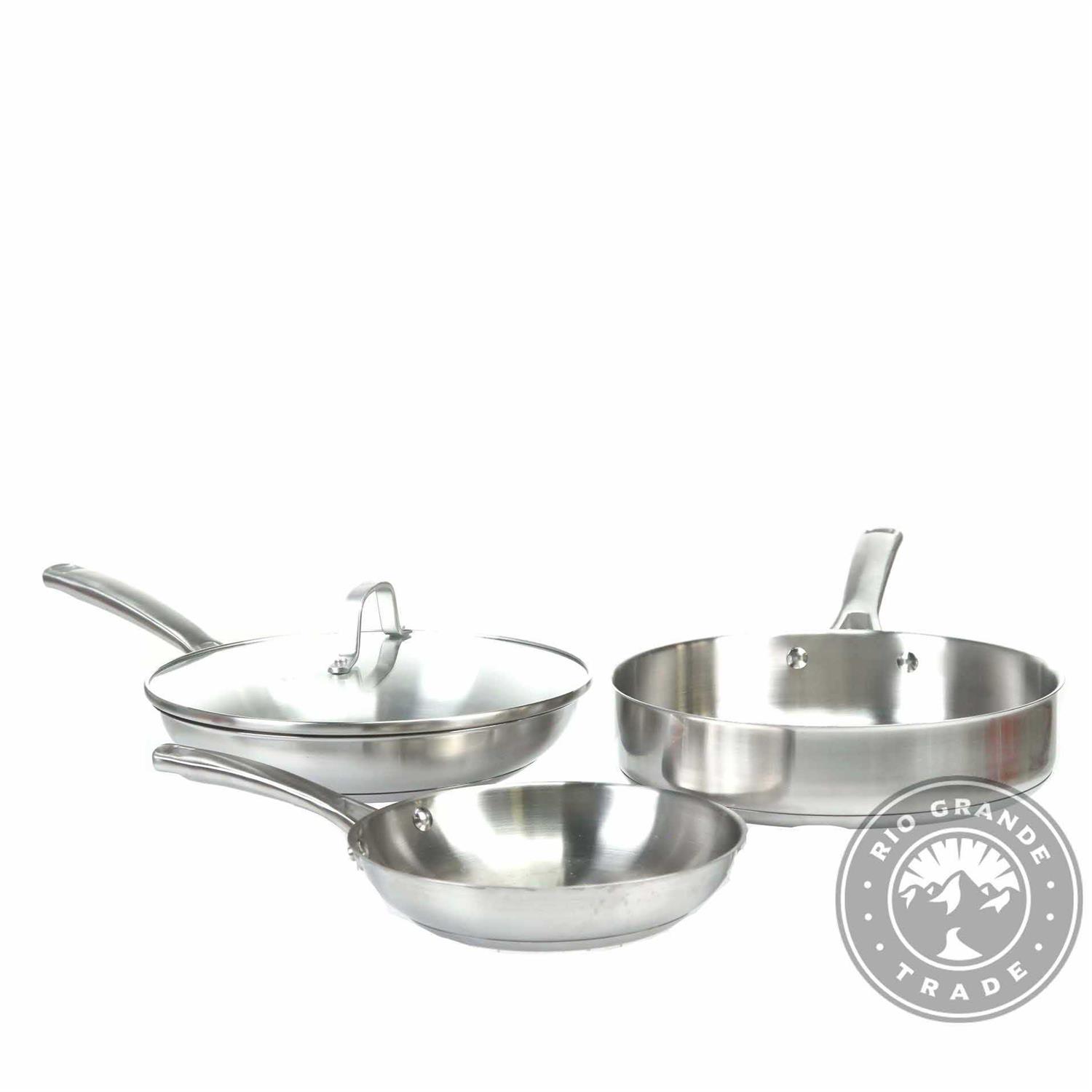 Calphalon Classic Stainless Steel 10 Piece Cookware Set