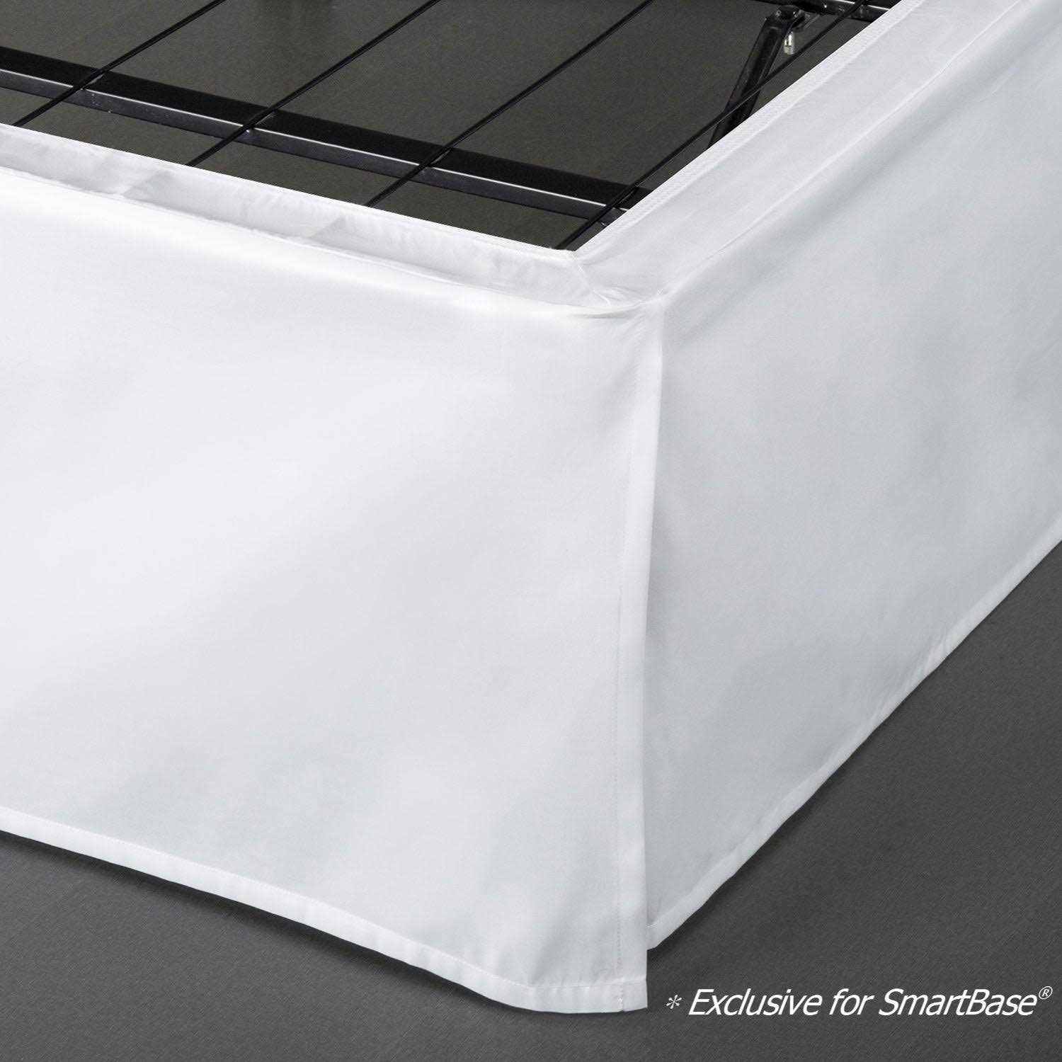 Zinus Easy SmartBase Mattress Foundation Bed Skirt