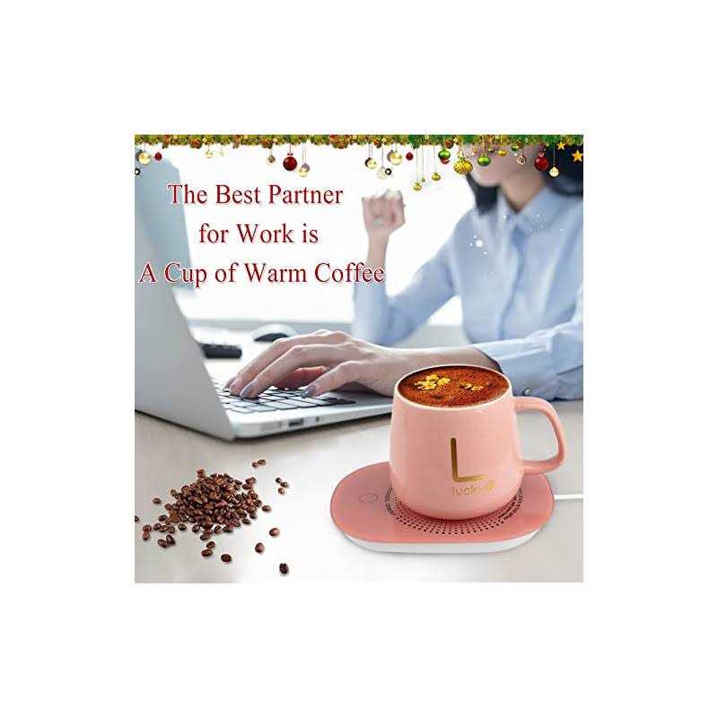 Coffee Mug Warmer with Mug Coffee Cup Mug Warmer for Desk with Auto Shut Off