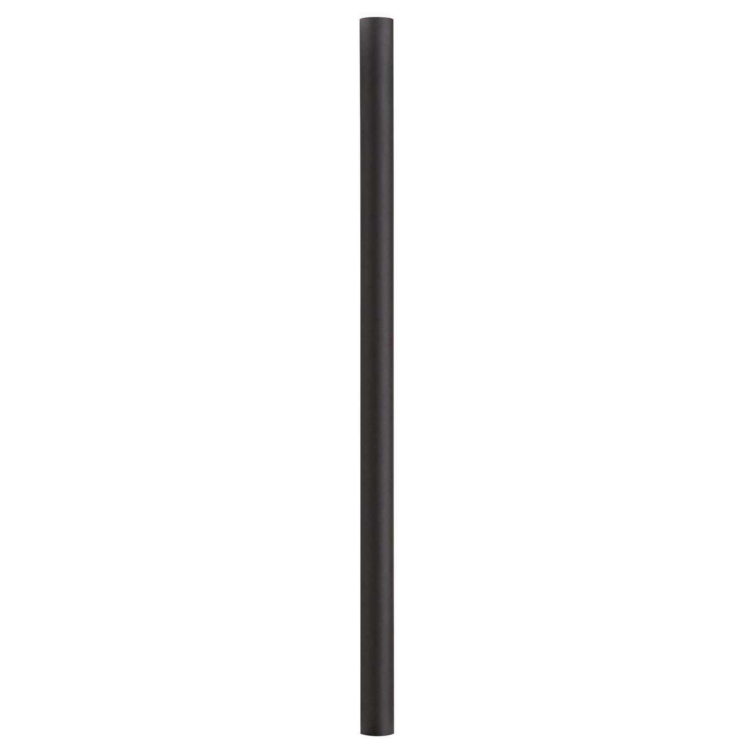 Solus Outdoor Direct Burial Aluminum Lamp Post Fits Most Standard 3 in. Post Top Fixtures Includes Inlet Hole