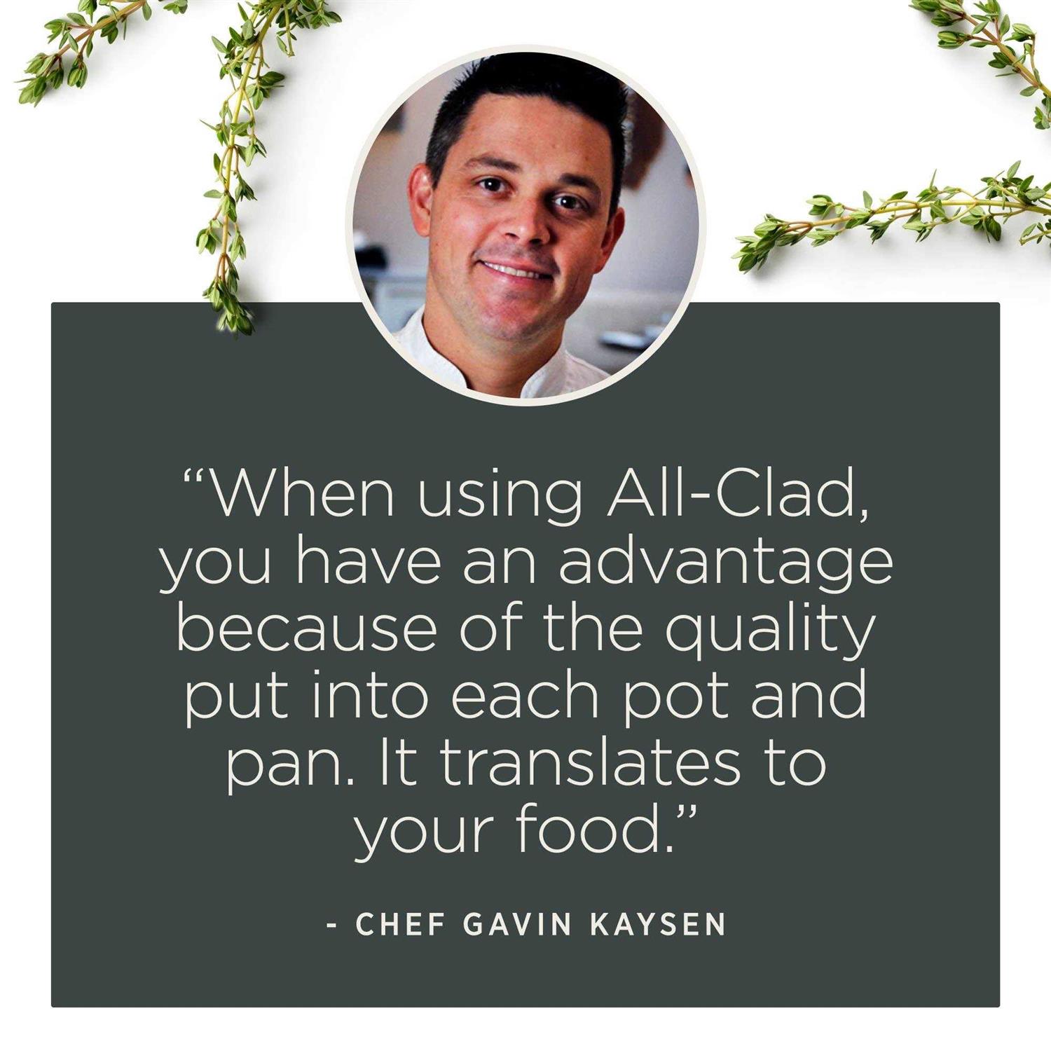 All-Clad Essentials Nonstick Saucepan Set