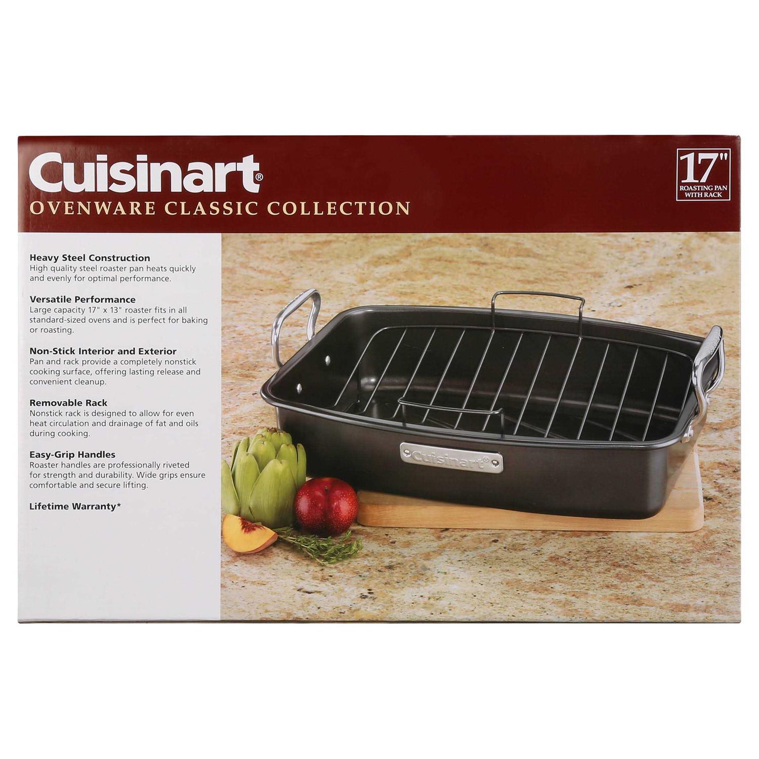 Cuisinart Non-Stick Roaster Pan with V-Rack