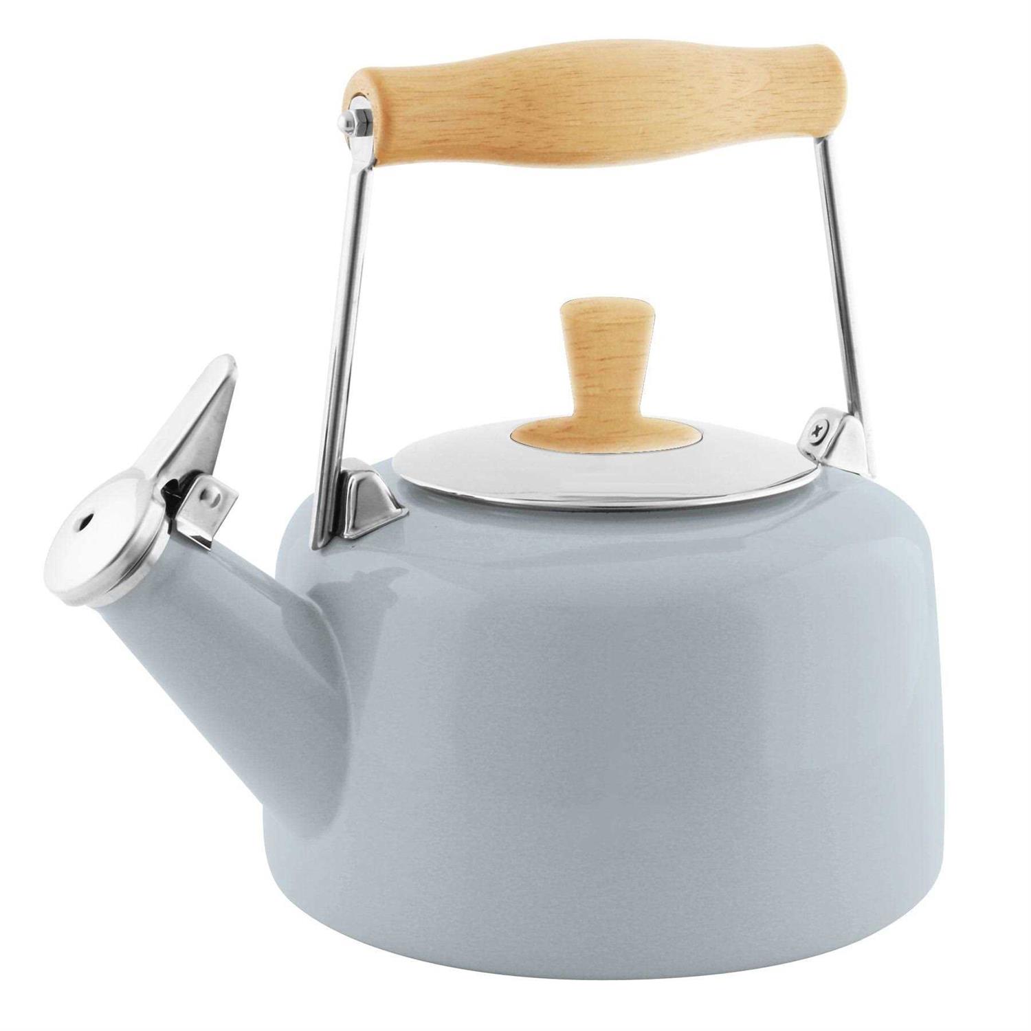 Chantal 1.4 qt. Enamel-on-Steel Sven Tea Kettle