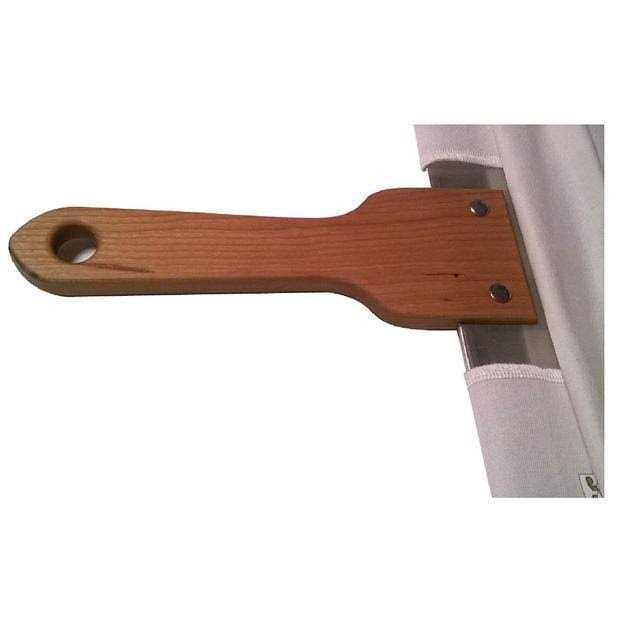 BIG 16 16 Non-stick Super Peel Pizza Peel With Aluminum Blade And Black Cherry Handle