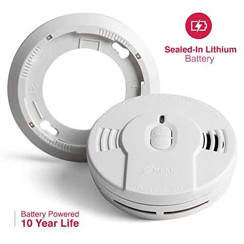 Kidde Smoke Detector 10-Year Battery LED Indicators