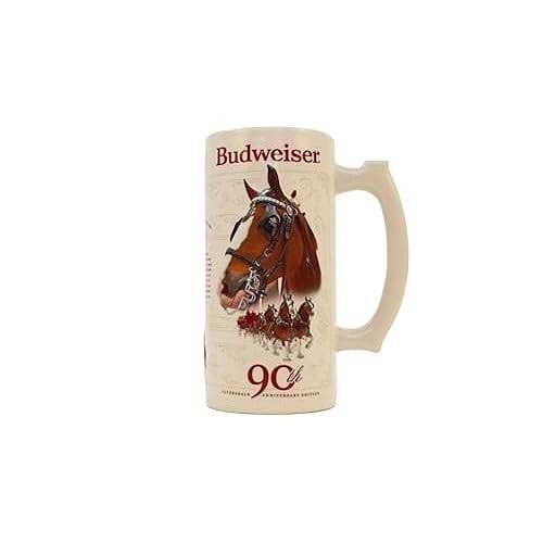 Budweiser 2023 90th Anniversary Limited Edition Collectors Series #44 Clydesdale Holiday Stein