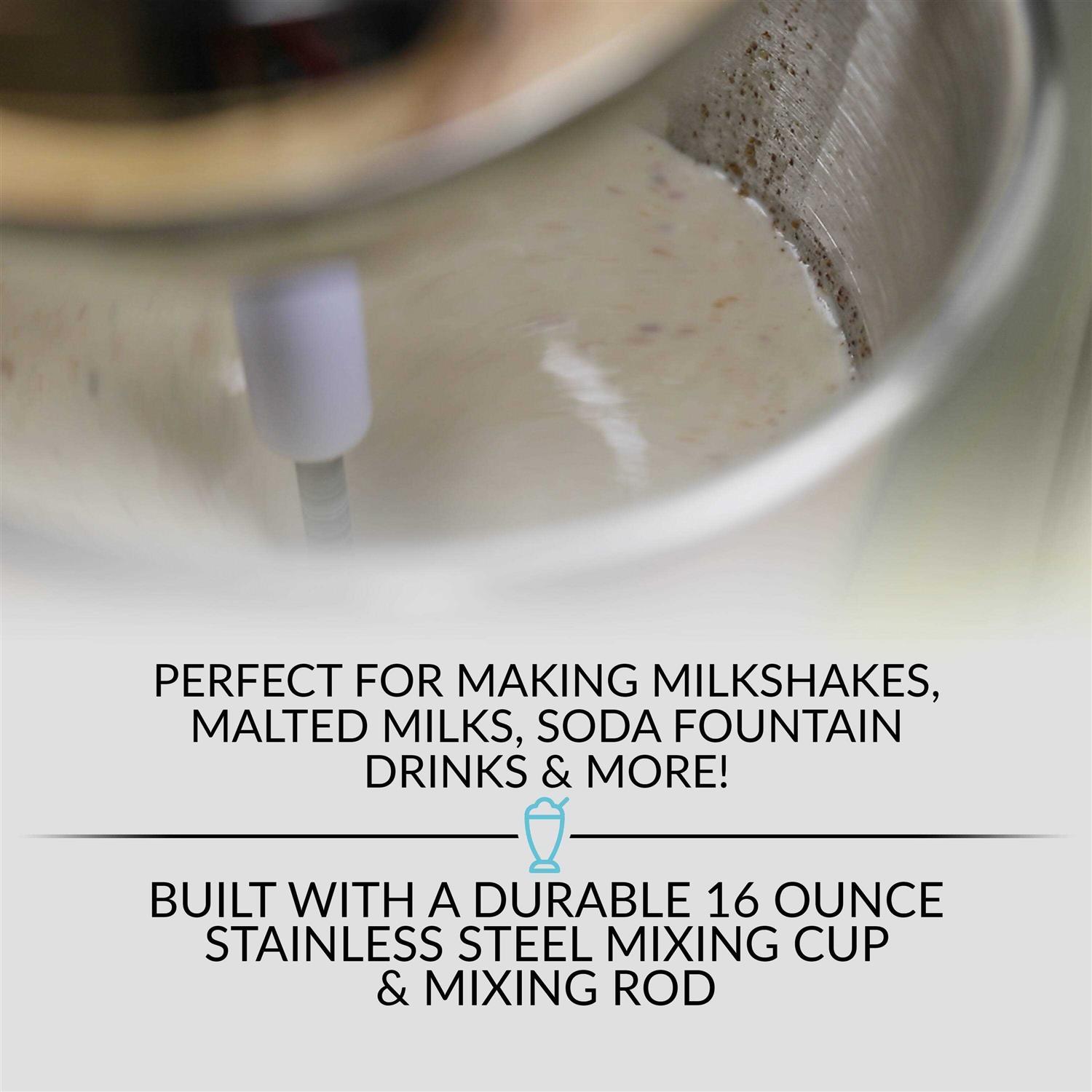 Nostalgia Two-Speed Electric Milkshake Maker