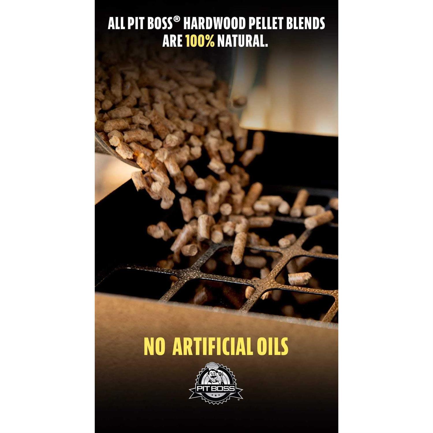 Pit Boss 100% All-Natural Hardwood Competition Blend BBQ Grilling Pellets