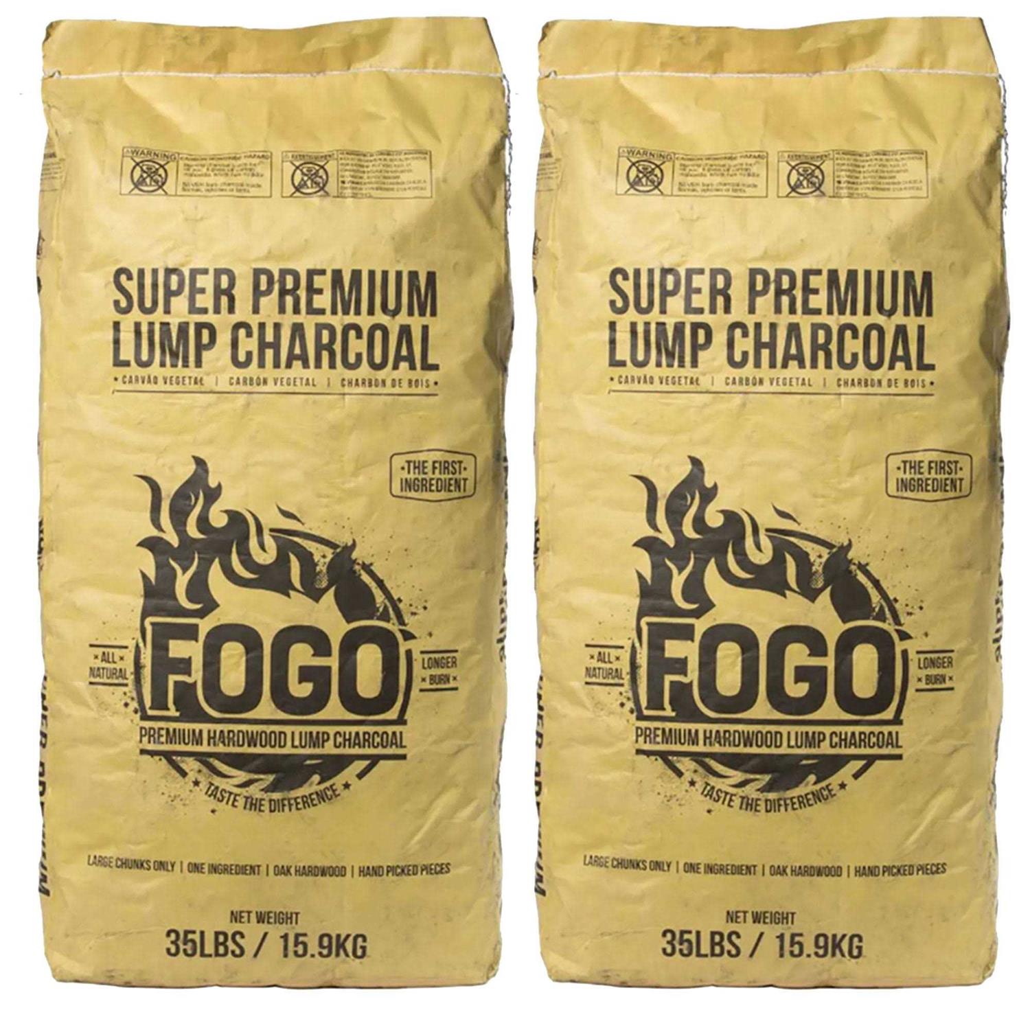Fogo Super Premium Natural Hardwood Lump Charcoal
