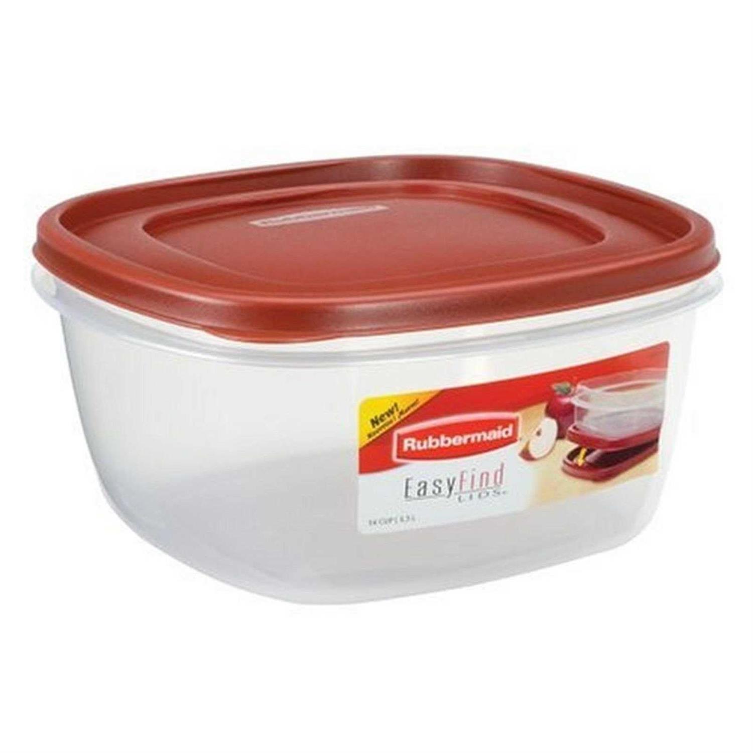 Rubbermaid Easy Find Lids Food Storage