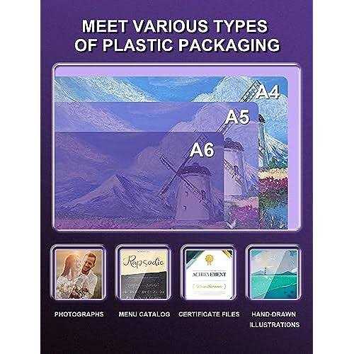 AWVV Laminator 6in 1 Laminator Machine 9 Inch A4 Laminating Machine