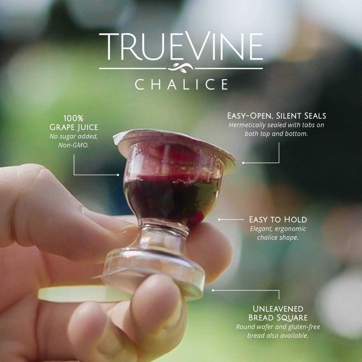 TrueVine Chalice Prefilled Communion Cups