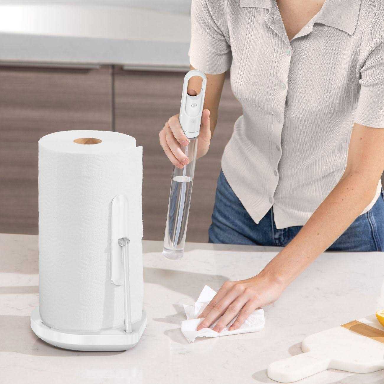 simplehuman Paper Towel & Spray Pump