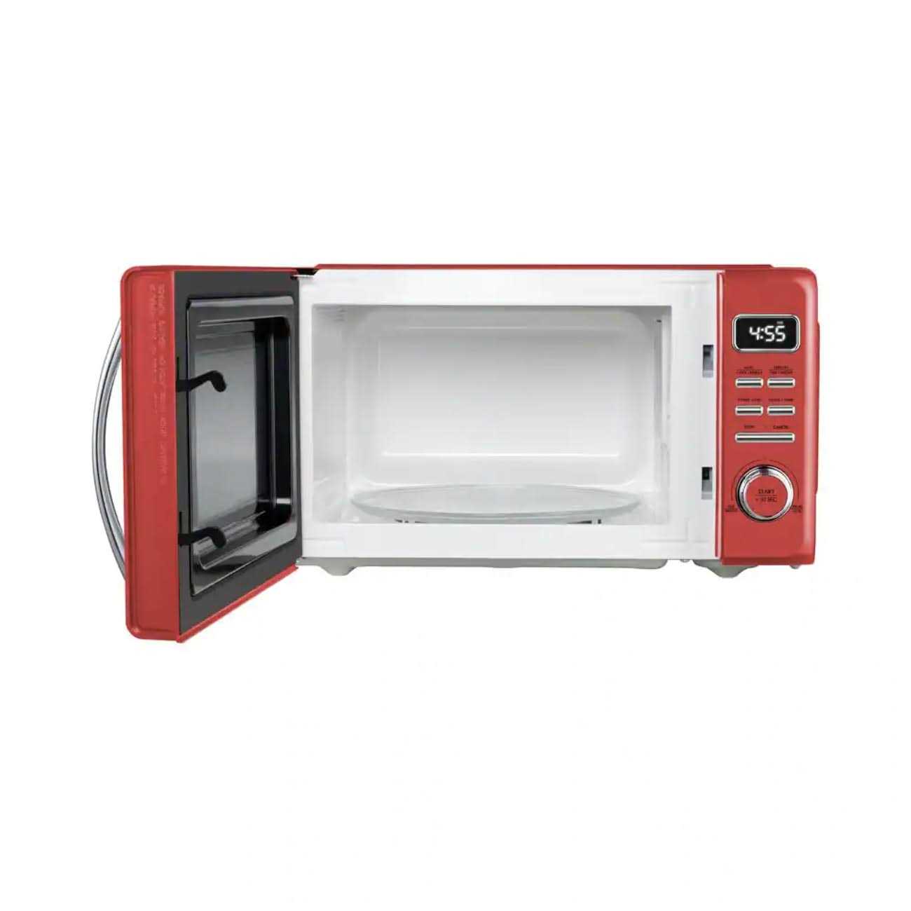 Galanz Retro Countertop Microwave Oven with Auto Cook & Reheat
