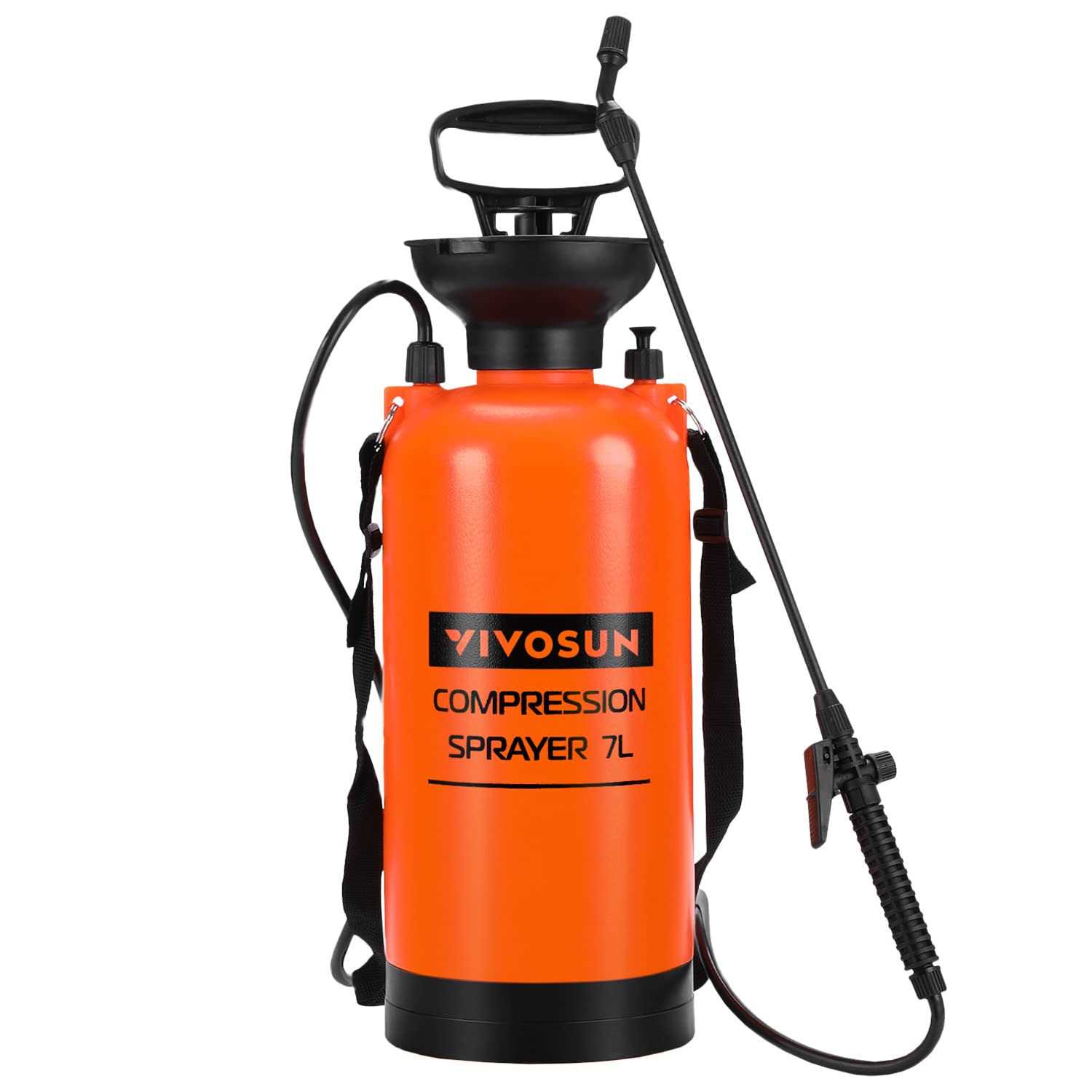 VIVOSUN Pump Pressure Sprayer Pressurized Lawn & Garden Water Spray Bottle with Adjustable Shoulder Strap