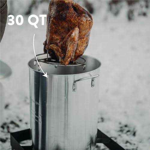 GASONE Turkey Fryer Propane Burner Complete Kit Turkey Fry and Boil