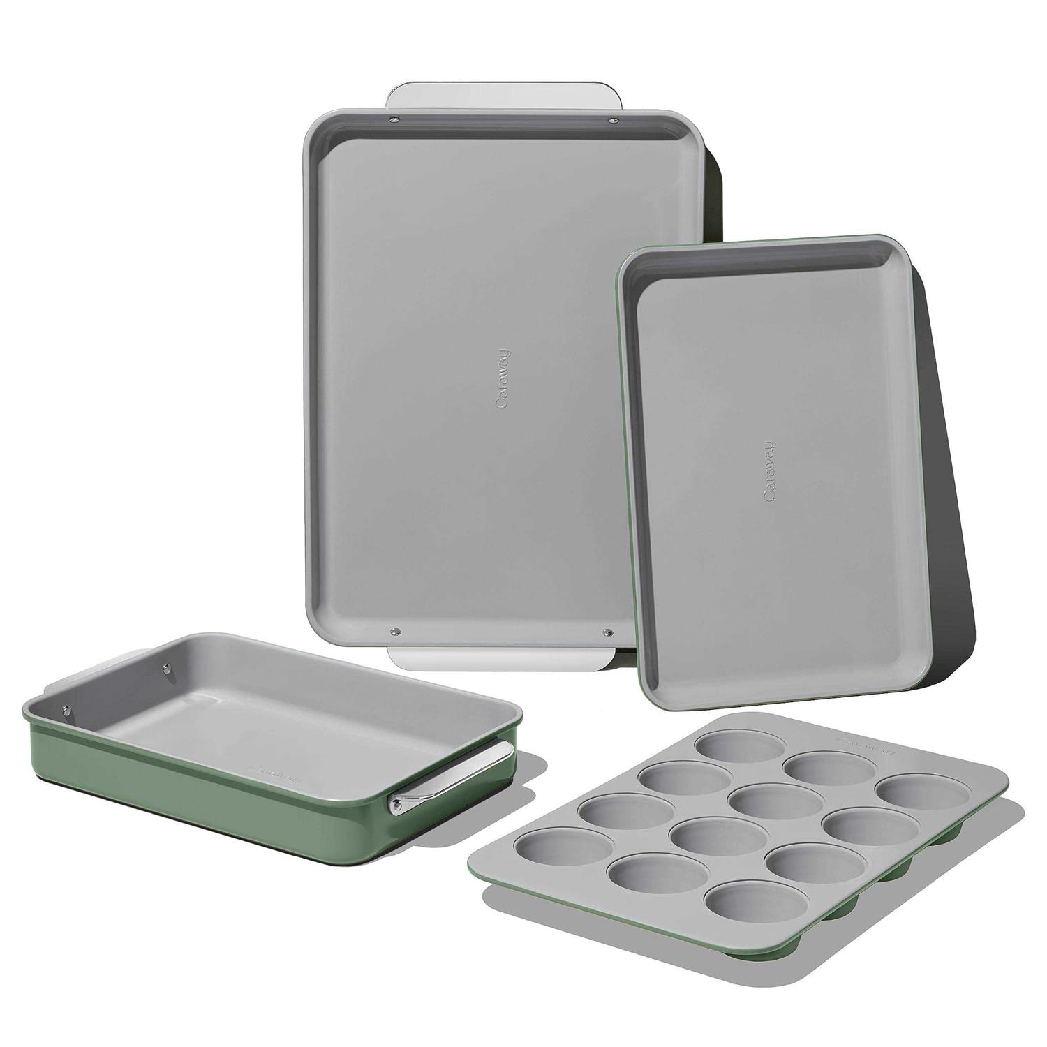 Caraway Nontoxic Ceramic 5-Piece Bakeware Set