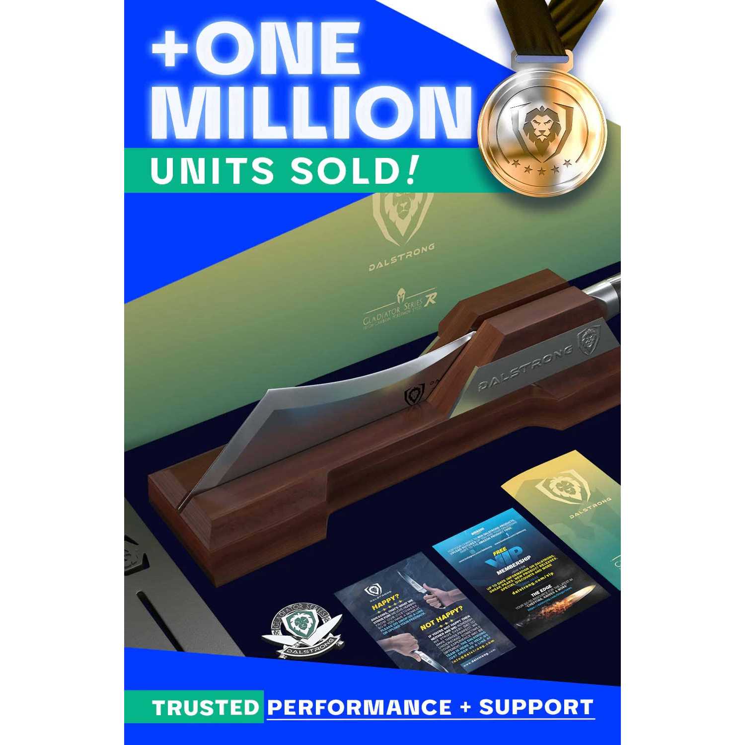 Dalstrong Heavy Duty Butcher Breaking Knife 14 inch Cleaver Knife